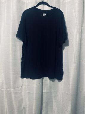 32 Cool Men’s L. Black Basic Short Sleeve Knit Pullover T-Shirt size XXL